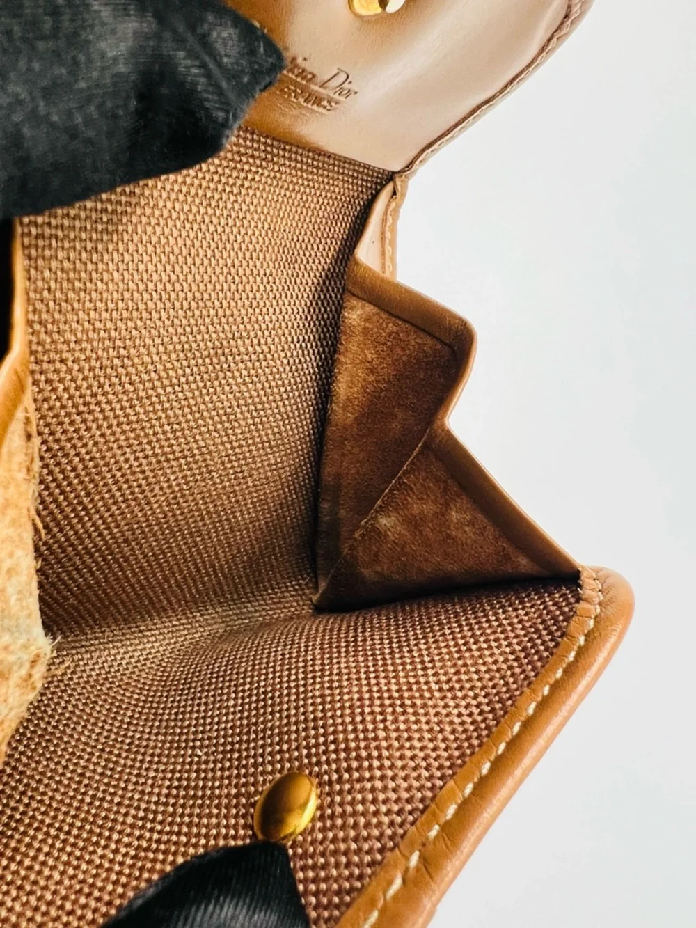 Christian Dior Honeycomb Coin Purse